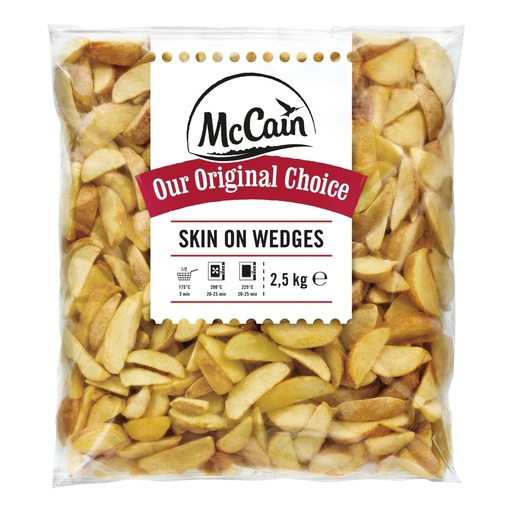 [MC-1000011327] Mccain Skin On Wedges doos 5x2,5kg