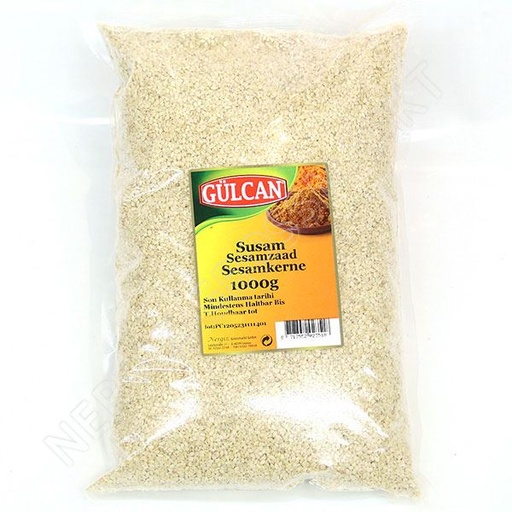 [NRGZ-955] Beyaz Susam zak 1kg NIKET