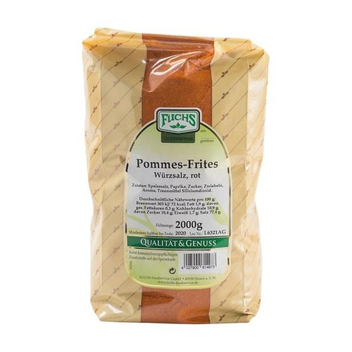 [NRGZ-1709] Patat zout   zak 2kg   FUCHS