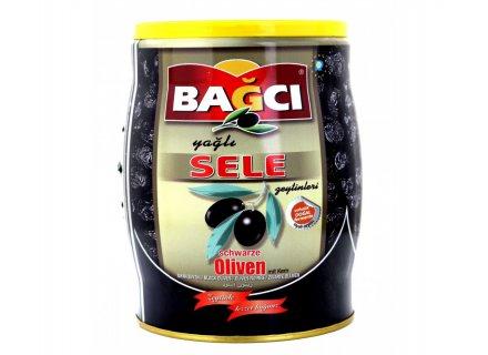 [NRGZ-4134] Olijven Zwart Sele  pet 750gr Bagci