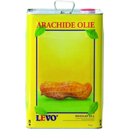 Arachideolie  blik 20L Levo